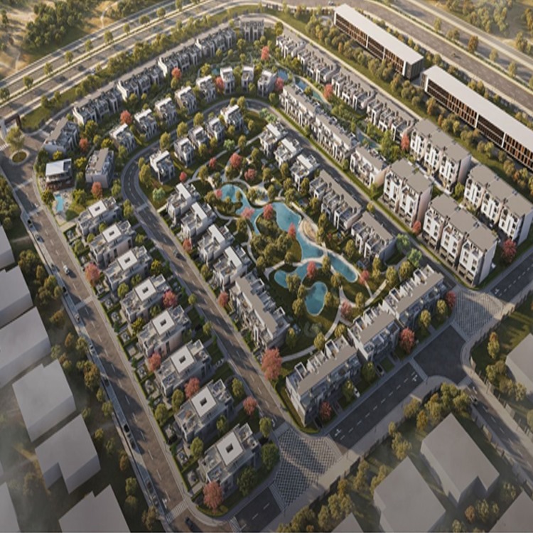 تصميم ومساحة كمبوند Rosevile New Capital