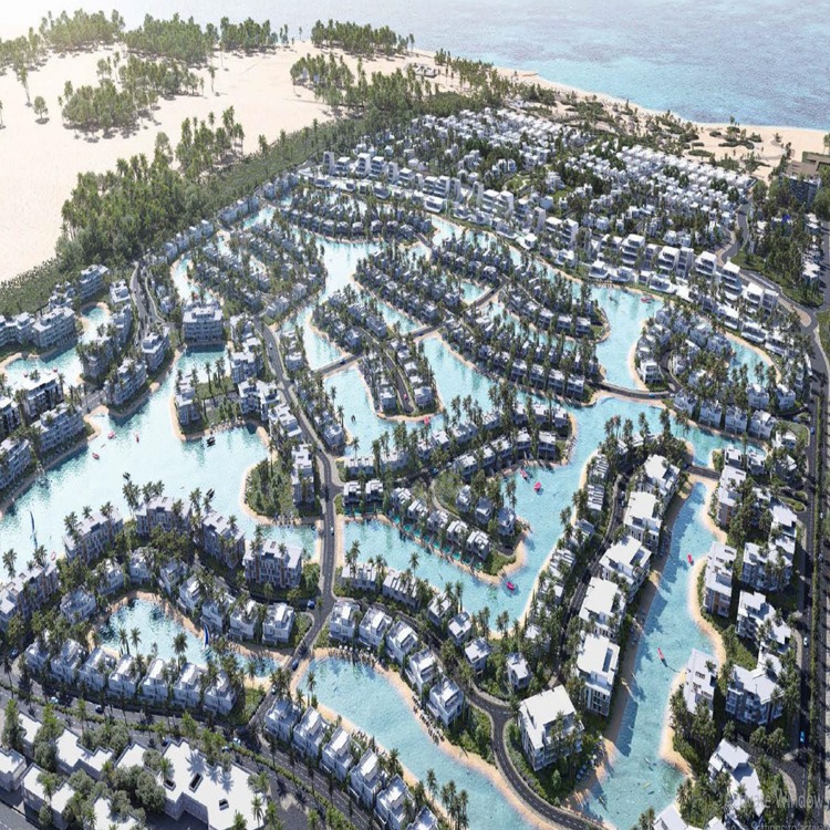 تصميم ومساحة قرية Azha Ras El Hekma
