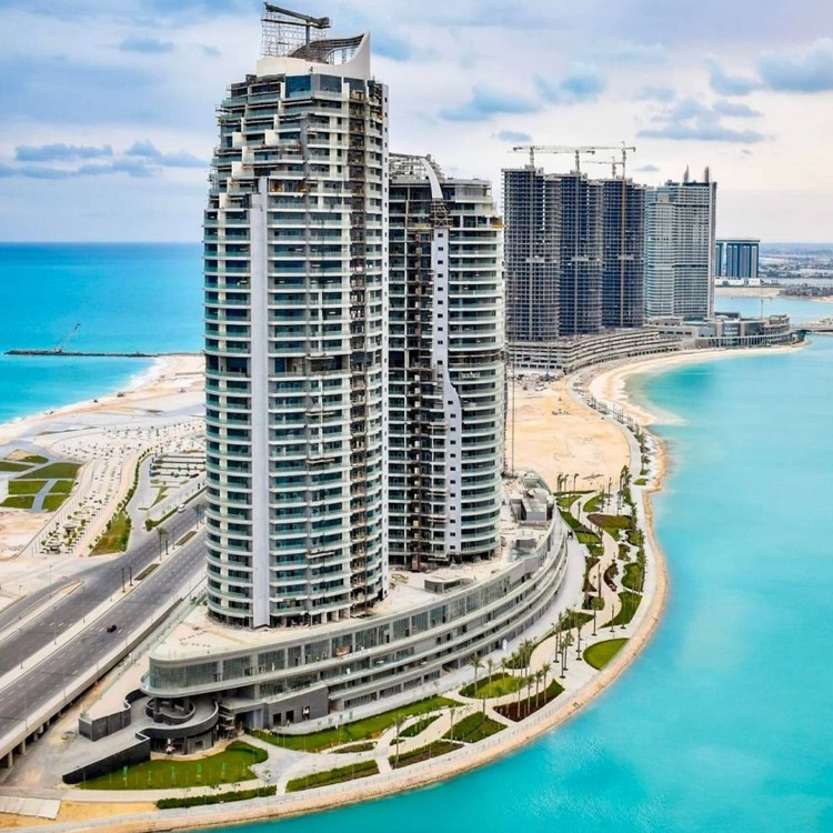 ِAlamein Towers beach front | أبراج العلمين من سيتى إيدج