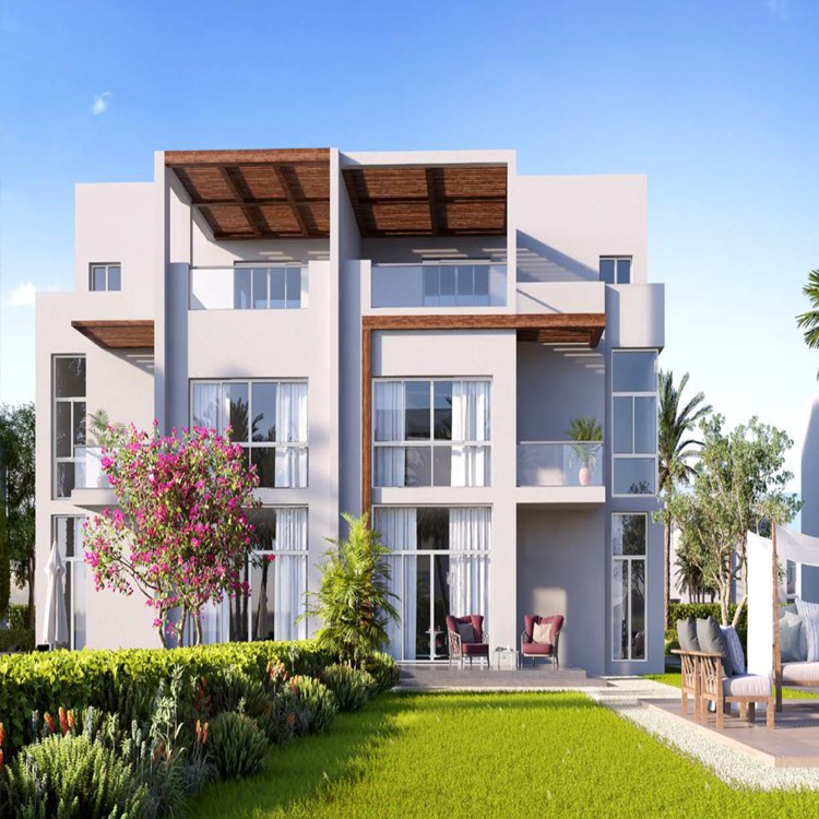 تصميم ومساحة مزارين العلمين الجديدة Mazarine Twin house