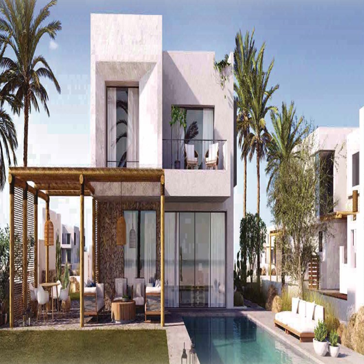 تصميم ومساحة مشروع Masyaf Ras Elhekma Standalone Villa