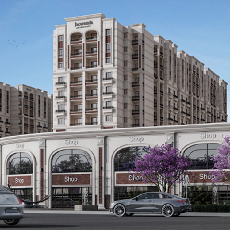 تصميم ومساحة كمبوند جكراندا سموحة من أبو زهرة جروب