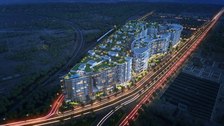 تصميم كمبوند العروبة سكاي لاين سموحة