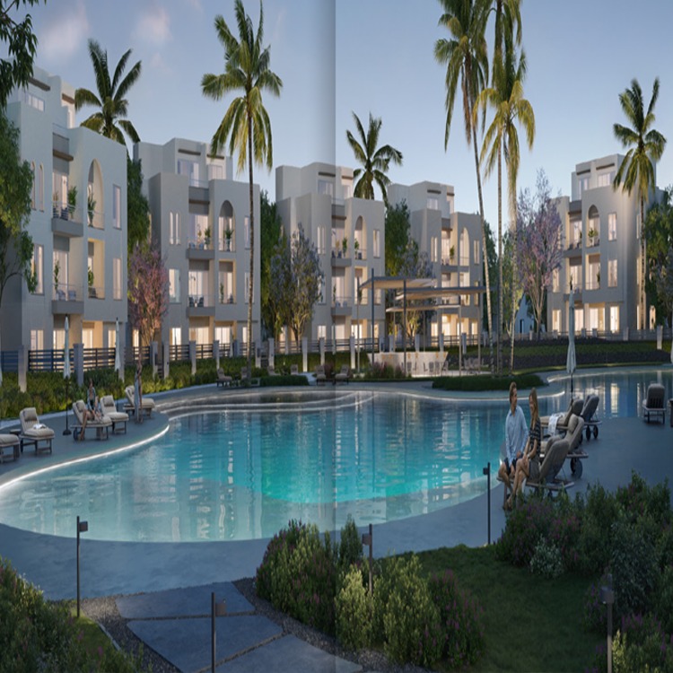 m8 by the lake master-plan تصميم ومساحة قرية مارينا 8 باي ذا ليك