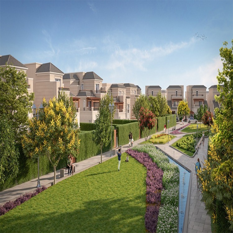 المخطط العام لكمبوند مروج سموحة الاسكندرية Masterplan Muruj Compound at Smouha