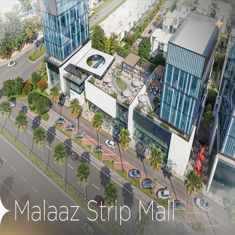 كمبوند ملاذ برج العرب مول Compound Malaaz Strip Mall