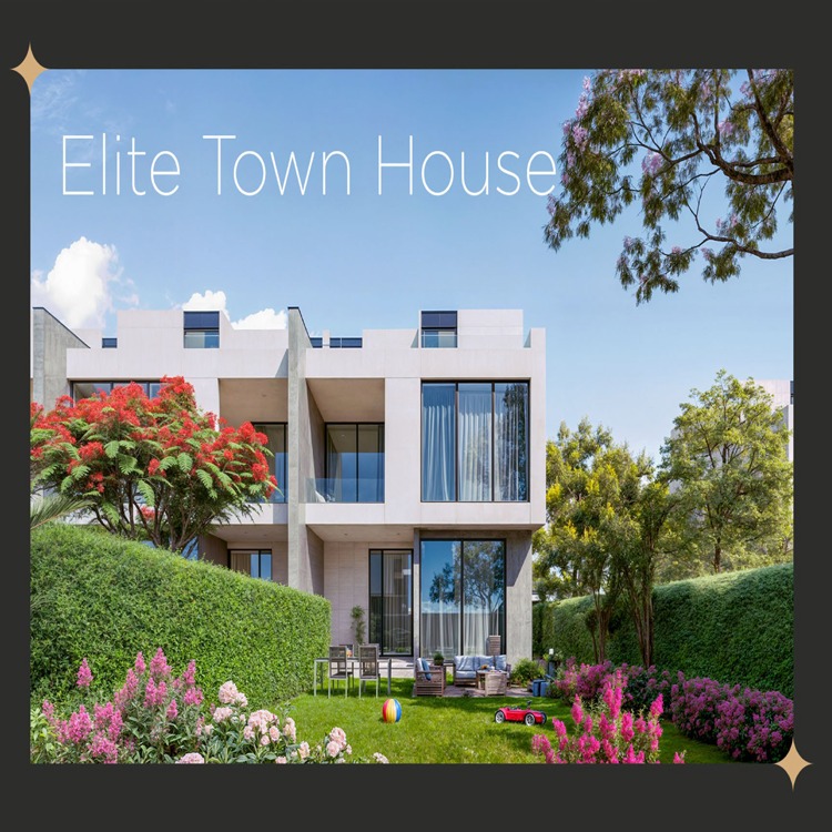 توين هاوس فيلا في كمبوند ملاذ برج العرب Compound Malaaz Twinhouse Villa