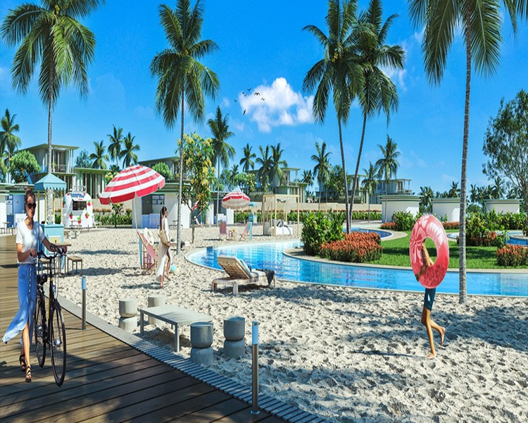 مرافق قرية مارسيليا بيتش 5 الساحل الشماليMarceilia Beach 5 north coast facilities