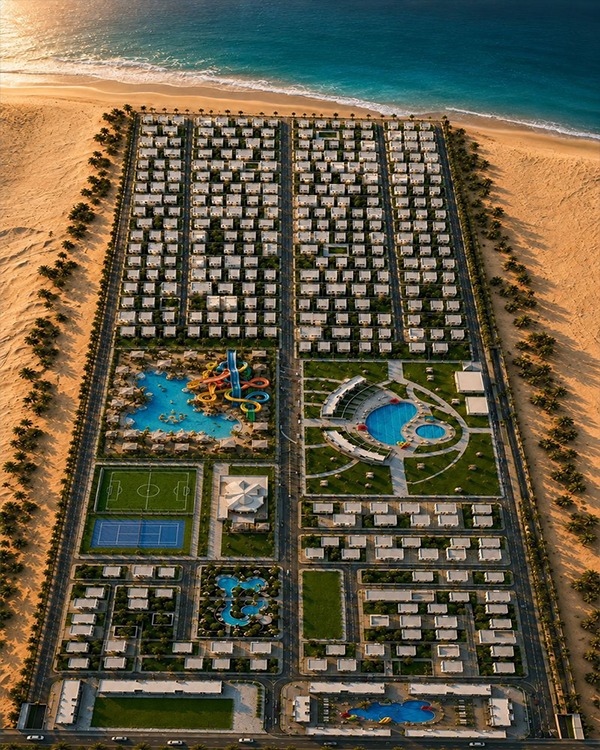 ماستر بلان قرية ذا آي الساحل الشمالي The Eye North Coast Master Plan