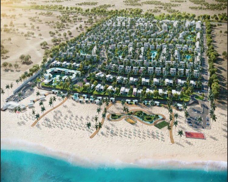 ماستر بلان قرية مارسيليا بيتش 5 الساحل الشمالي Marceilia Beach 5 north coast master plan