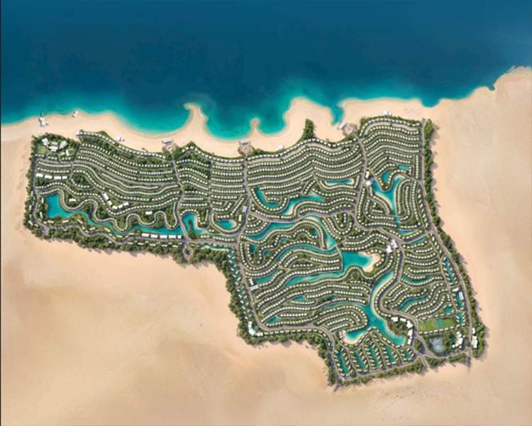 موقع قرية هاسيندا راس الحكمة Hacienda ras elhekma location