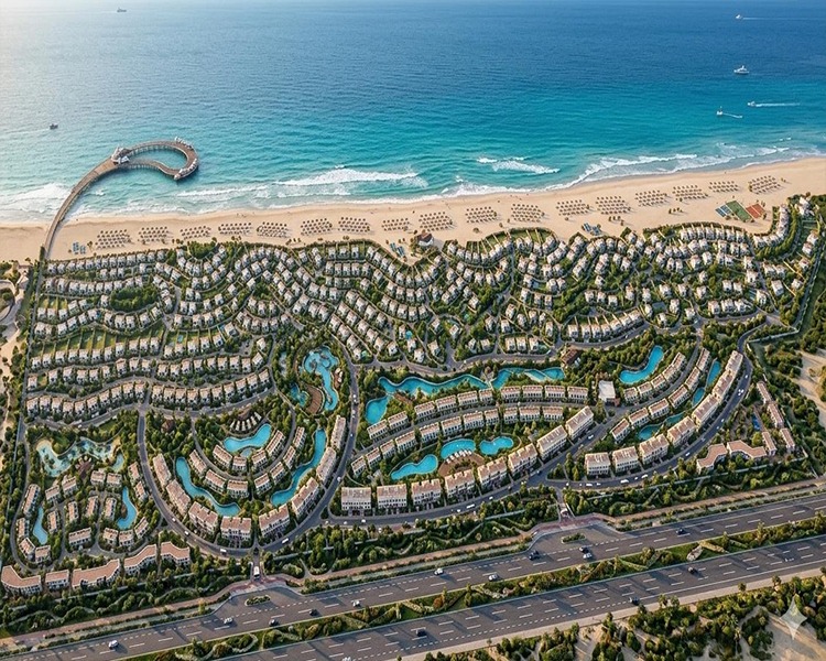 محطط قرية بوز الساحل الشمالي Pause North Coast Master Plan